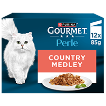 GOURMET® Perle Country Medley in Jelly Wet Cat Food