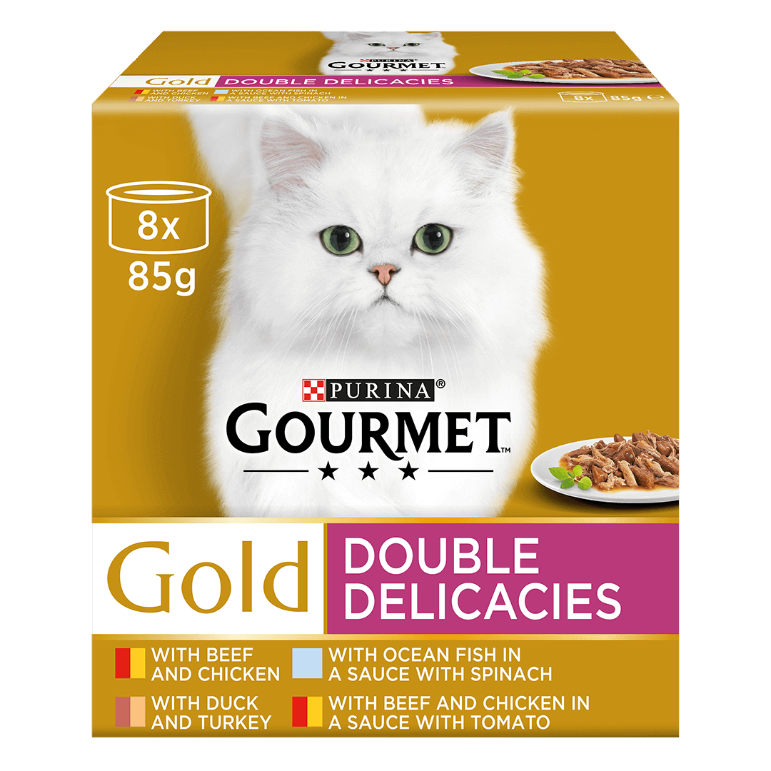 GOURMET® Gold Double Delicacies Wet Cat Food