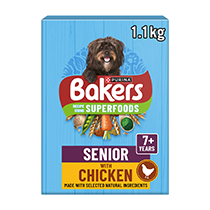 Bakers Senior Chicken with Vegetables Dry Dog Food