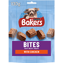 BAKERS® Bites with Chicken Dog Treats