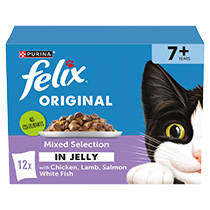 FELIX® Original Senior Mixed Selection in Jelly Wet Cat Food