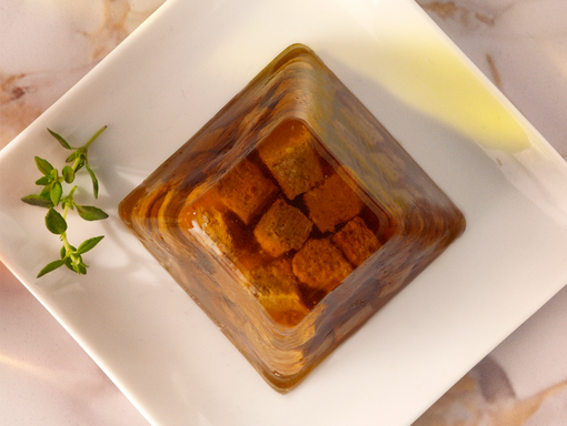 GOURMET Revelations Gelee product on a plate