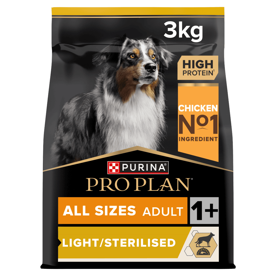 PRO PLAN Light/Sterilised Chicken Dry Dog Food