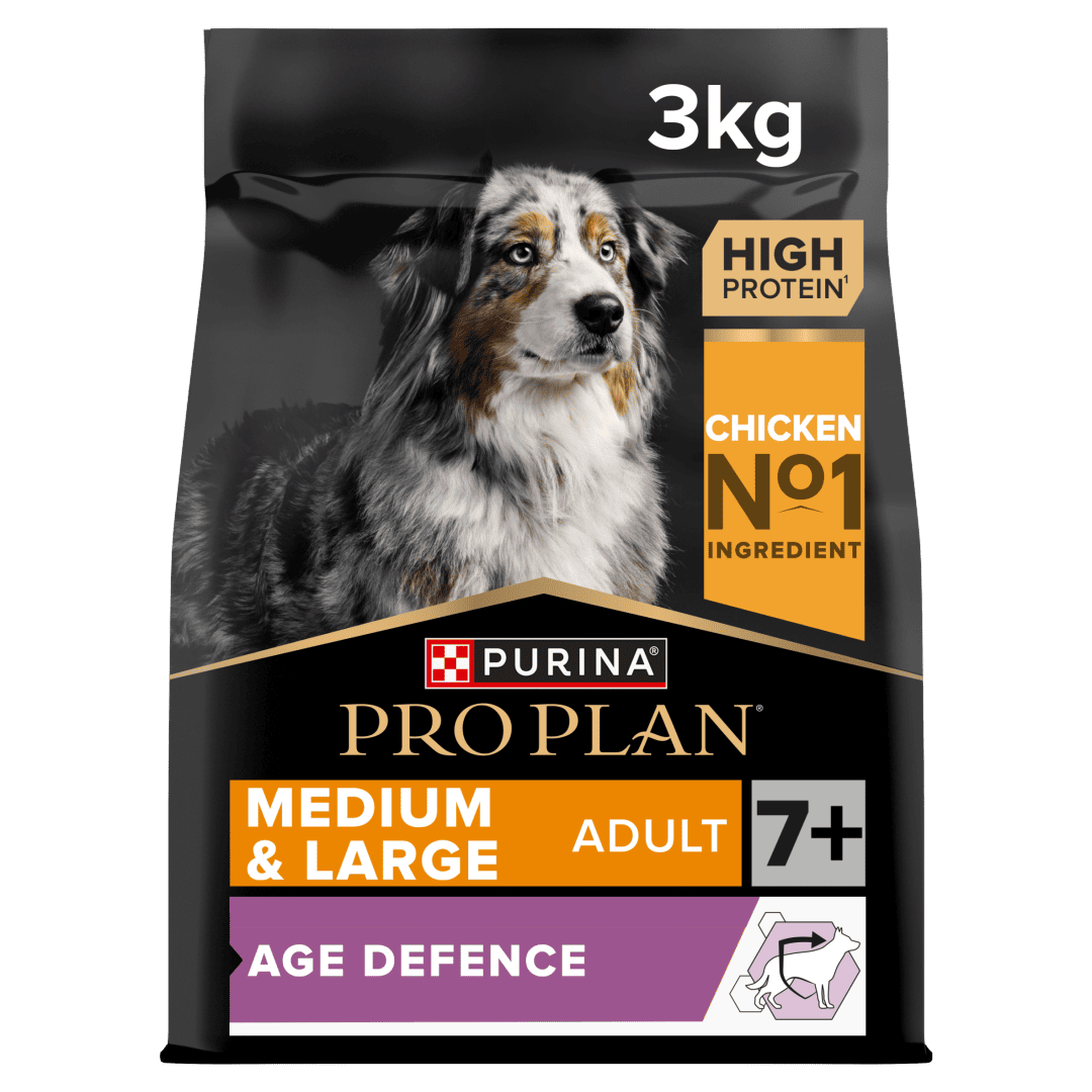 PRO PLAN® Medium and Large Adult 7+ Age Defence Chicken Dry Dog Food