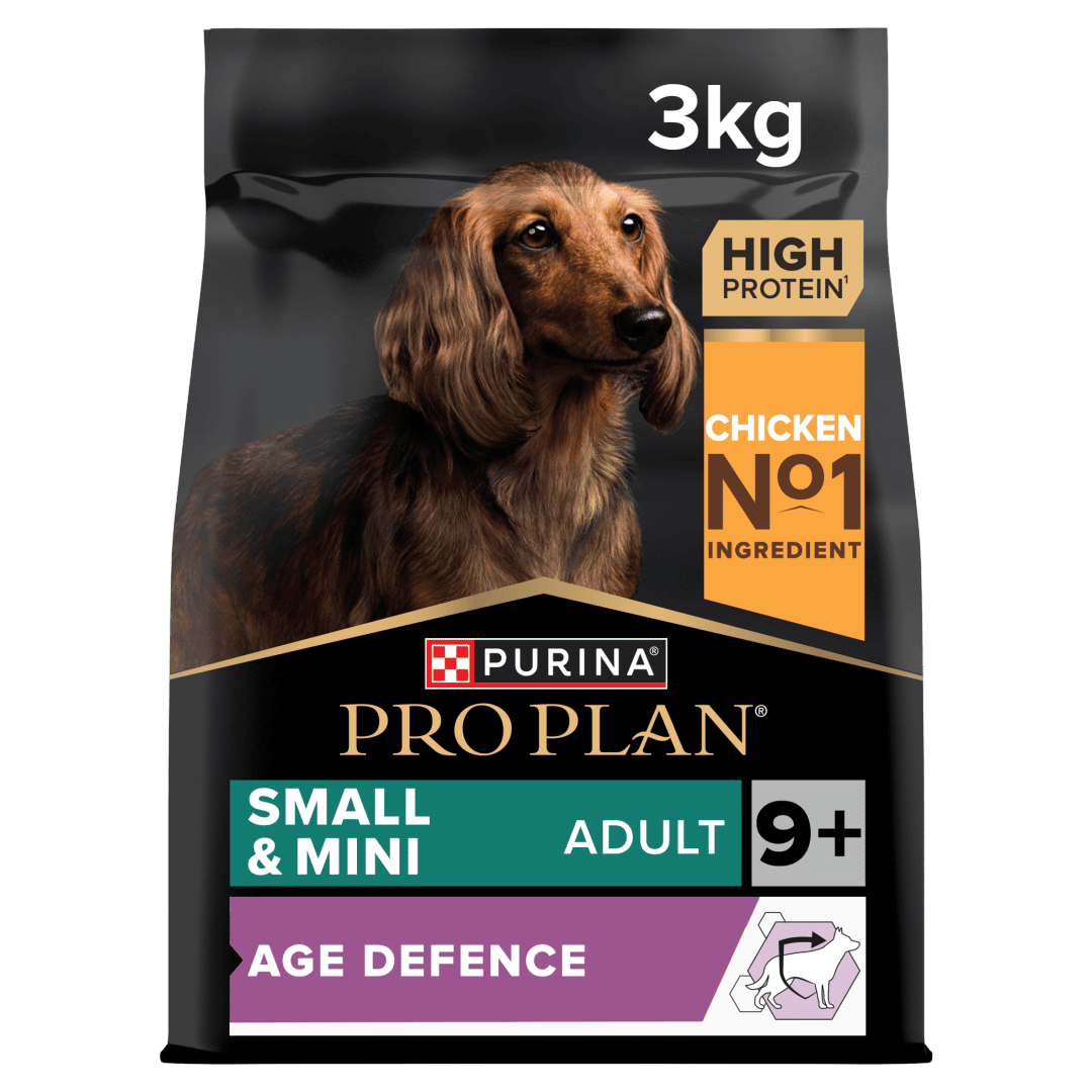 PRO PLAN® Small and Mini Adult 9+ Senior Age Defence Chicken Dry Dog Food