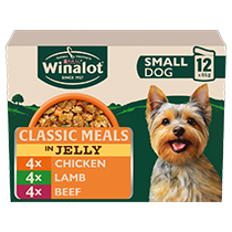 WINALOT® Small Dog Mixed in Jelly (Chicken, Lamb, Beef) Wet Dog Food Pouch