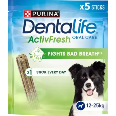 DENTALIFE® ActivFresh Medium Dog Treat Dental Chew