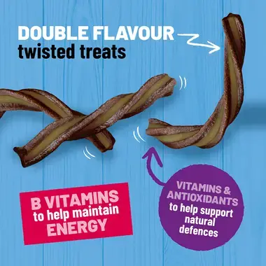 Double flavour twisted treats