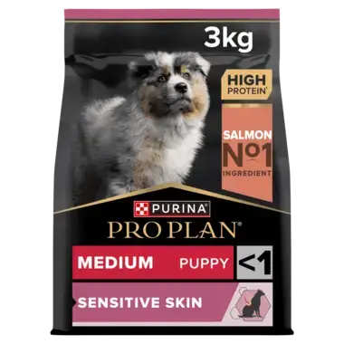 PRO PLAN® Medium Puppy Sensitive Skin Salmon Dry Dog Food