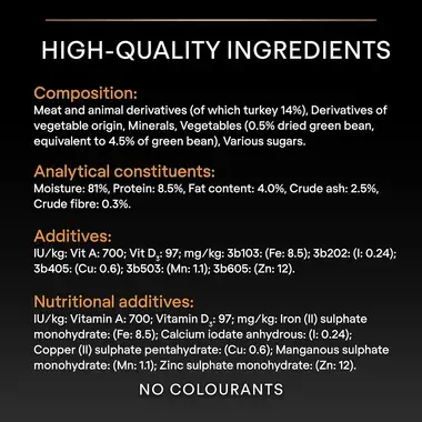 High-quality ingredients